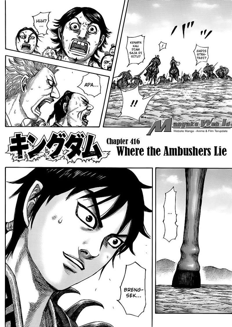 Manga Kingdom Chapter 416 gambar 2