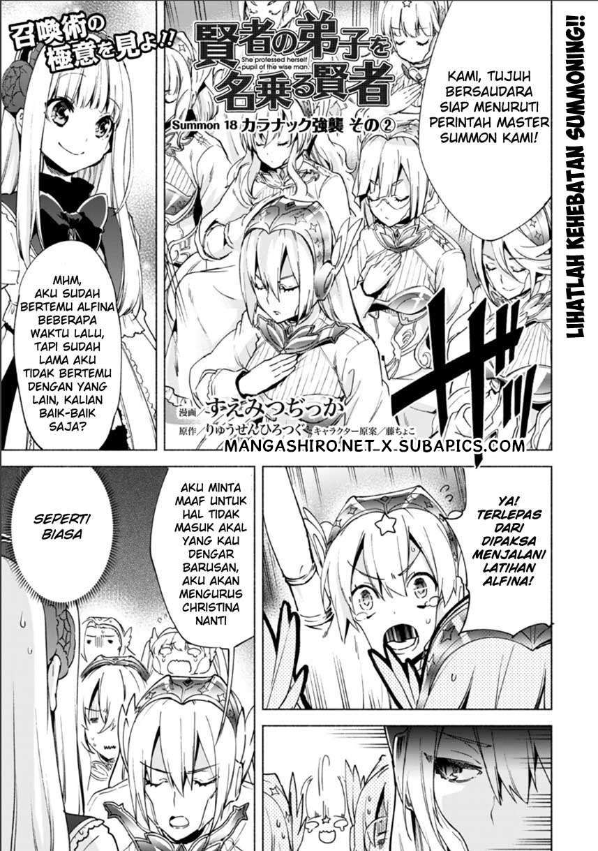 Manga Kenja No Deshi Wo Nanoru Kenja Chapter 18 gambar 2