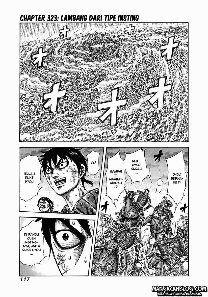Manga Kingdom Chapter 323 gambar 2