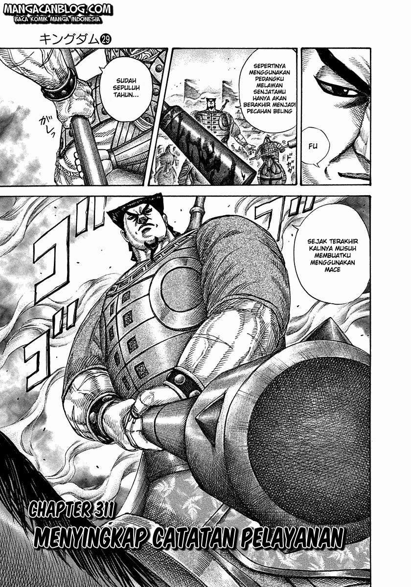 Manga Kingdom Chapter 311 gambar 2