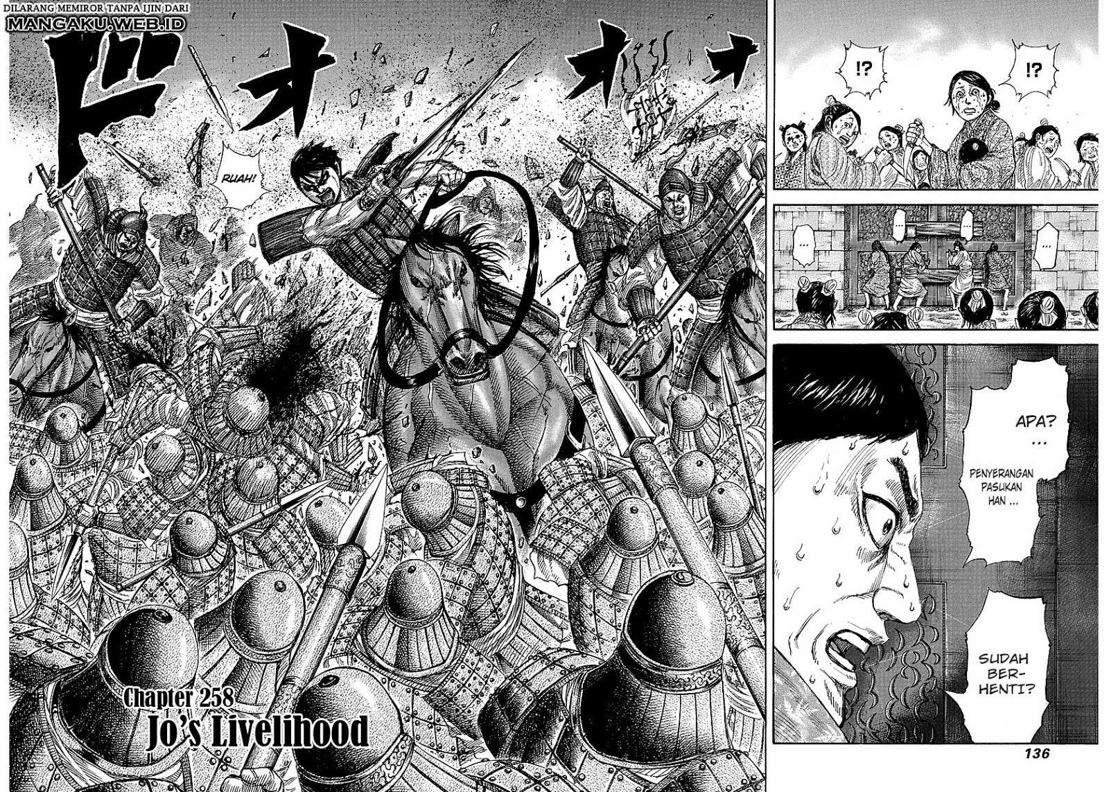 Manga Kingdom Chapter 258 gambar 2