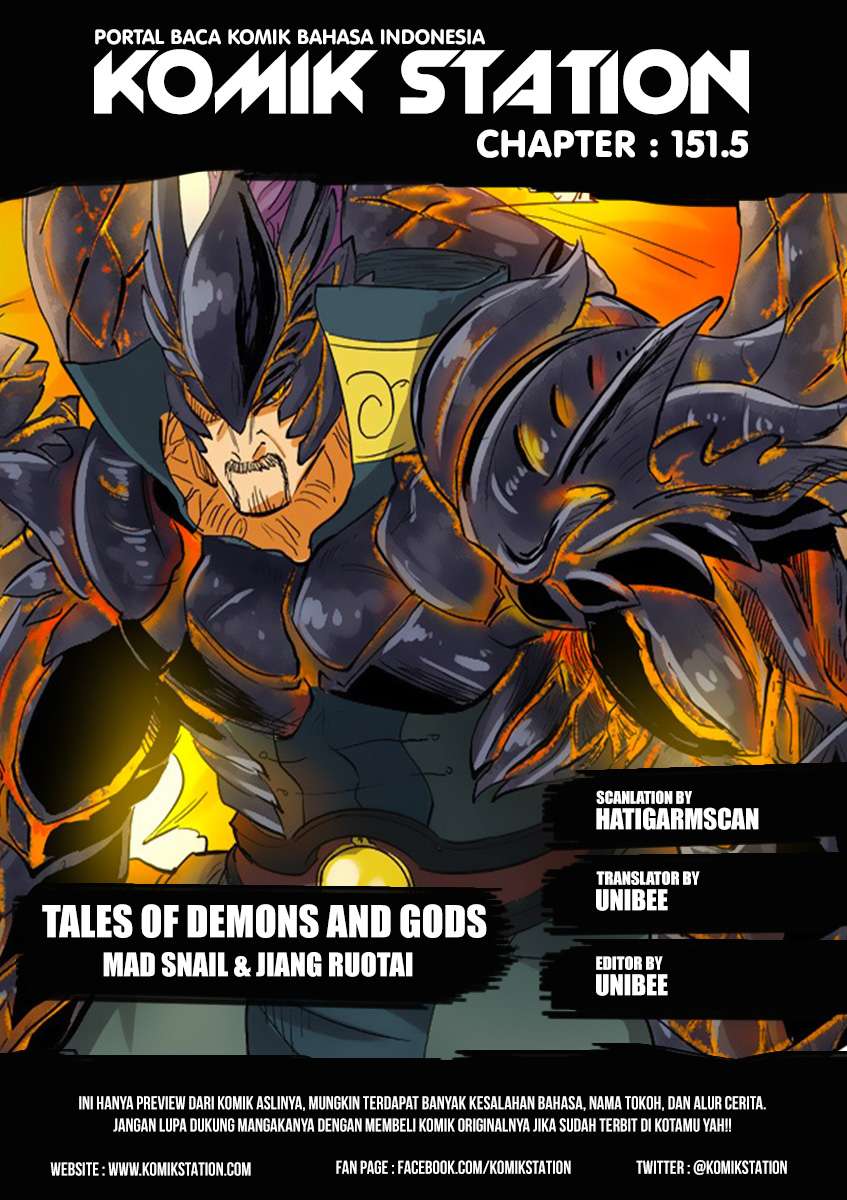 Manhua Tales of Demons and Gods Chapter 151.5 gambar 2