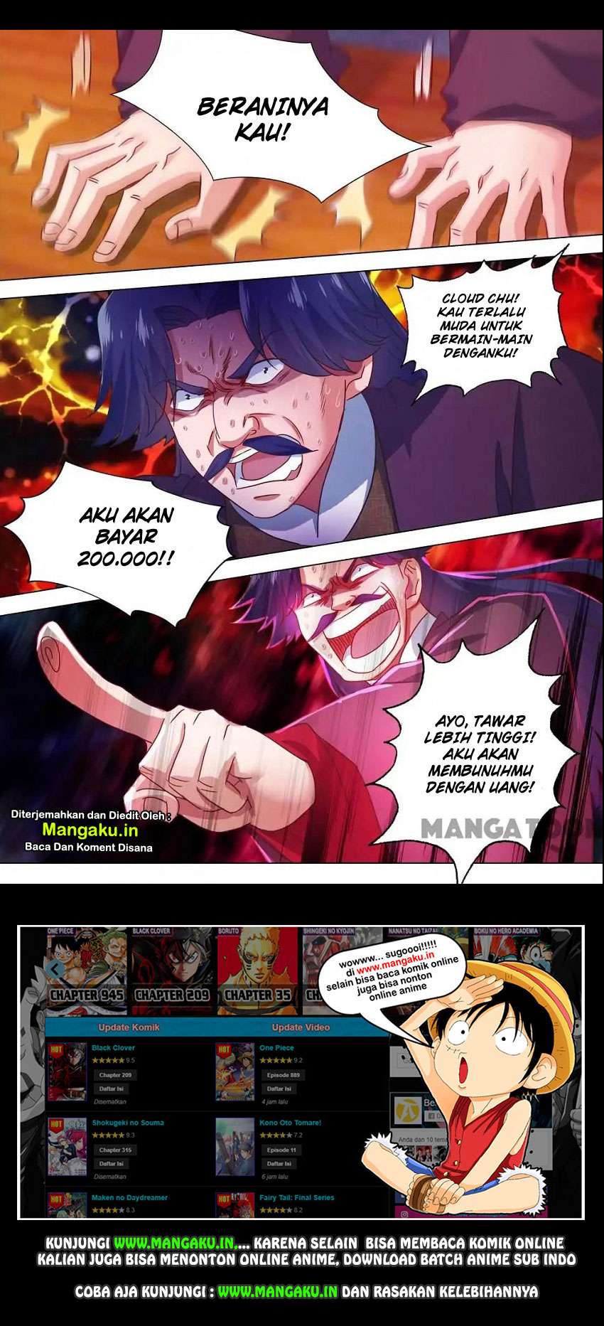 Manhua Spirit Sword Sovereign Chapter 205 gambar 2