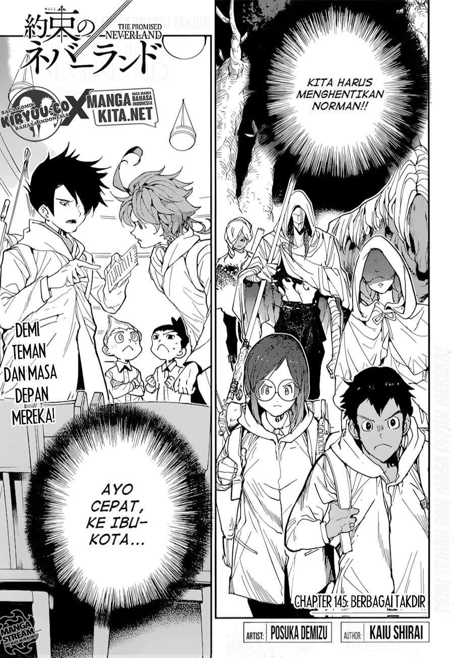 Manga The Promised Neverland Chapter 145 gambar 2