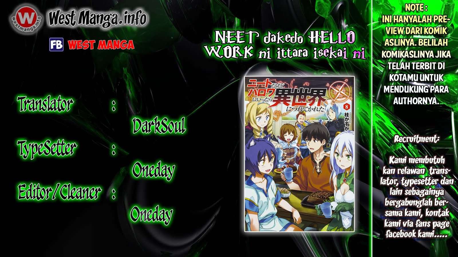 Manga NEET dakedo Hello Work ni Ittara Isekai ni Tsuretekareta Chapter 2 gambar 2