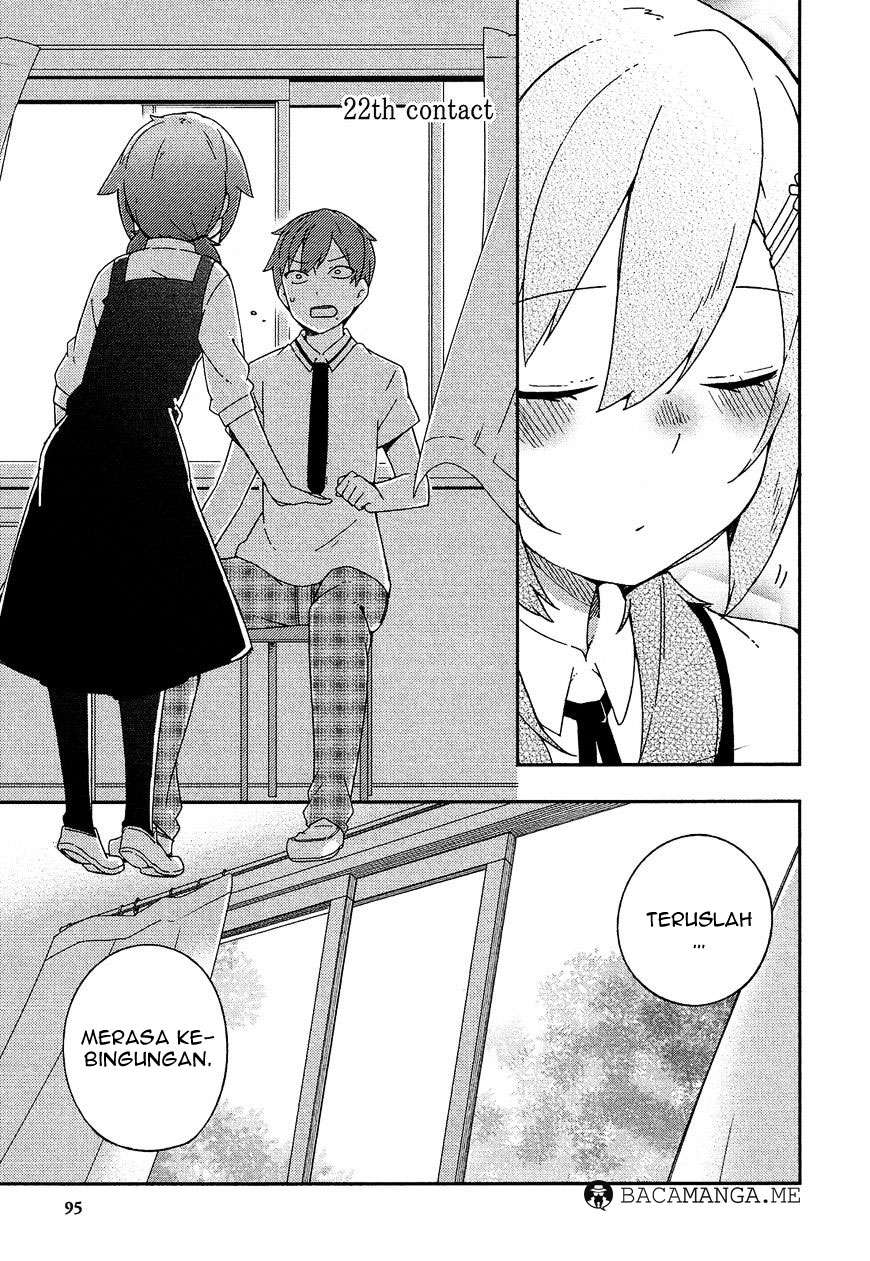 Manga Ookami Shounen wa Kyou mo Uso wo Kasaneru Chapter 22 gambar 2