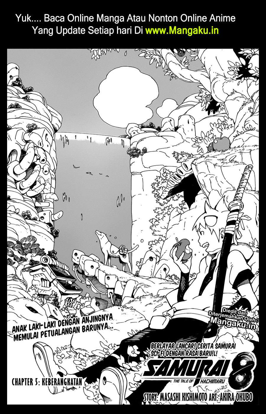 Manga Samurai 8: Tales of Hachimaru Chapter 5 gambar 2