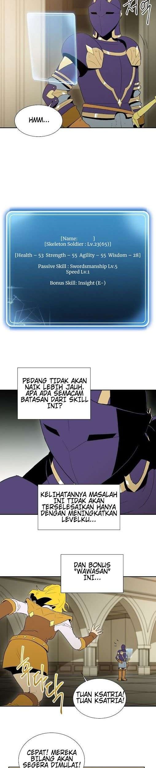 Skeleton Soldier Couldn’t Protect the Dungeon Chapter 25 halaman 4