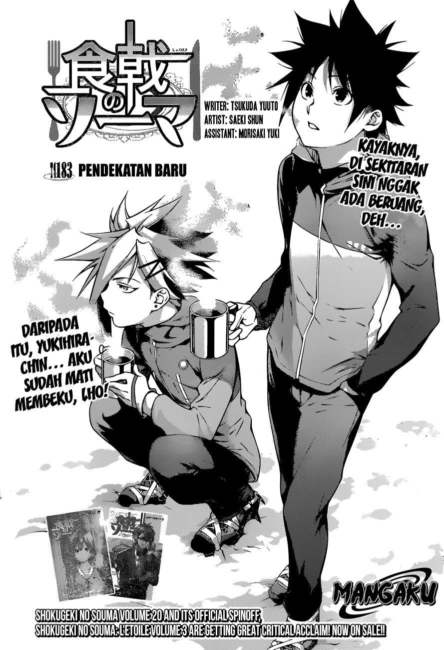 Manga Shokugeki no Souma Chapter 183 gambar 2