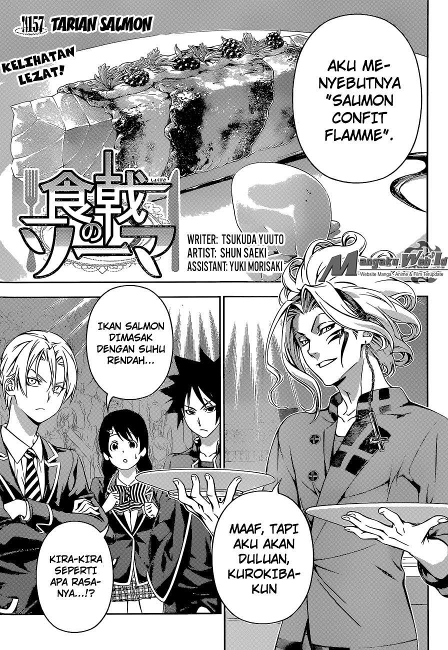 Manga Shokugeki no Souma Chapter 157 gambar 2