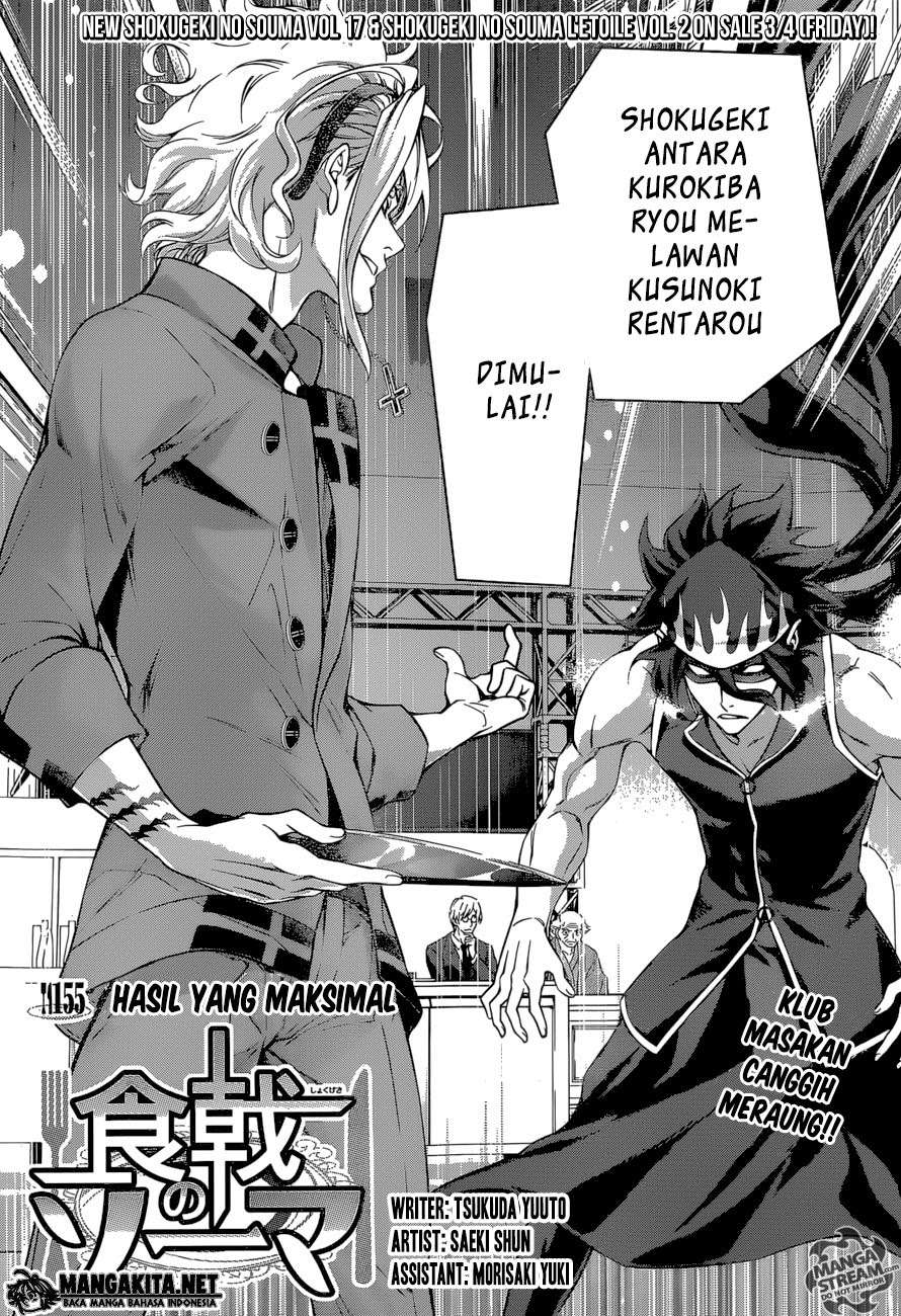 Manga Shokugeki no Souma Chapter 155 gambar 2