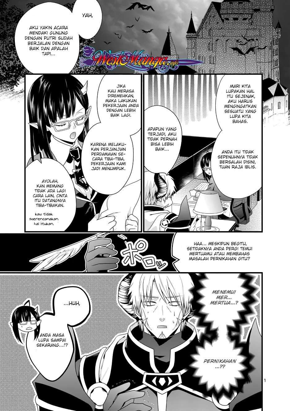 Manga Maou desu Onna Yuusha no Hahaoya to Saikon Shita no de Onna Yuusha ga Giri no Musume ni Narimashita Chapter 8 gambar 2