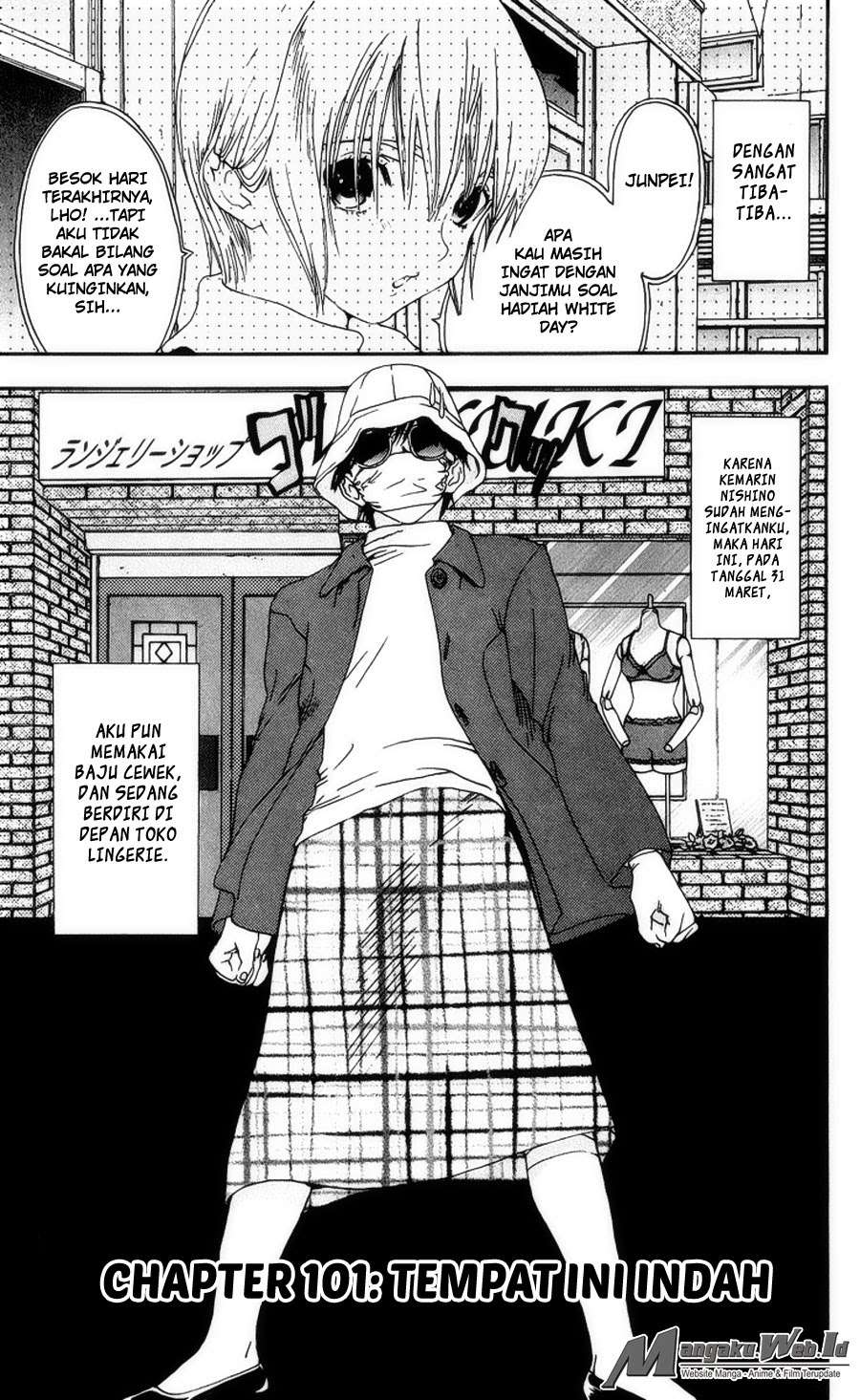 Manga Ichigo 100% Chapter 101 gambar 2