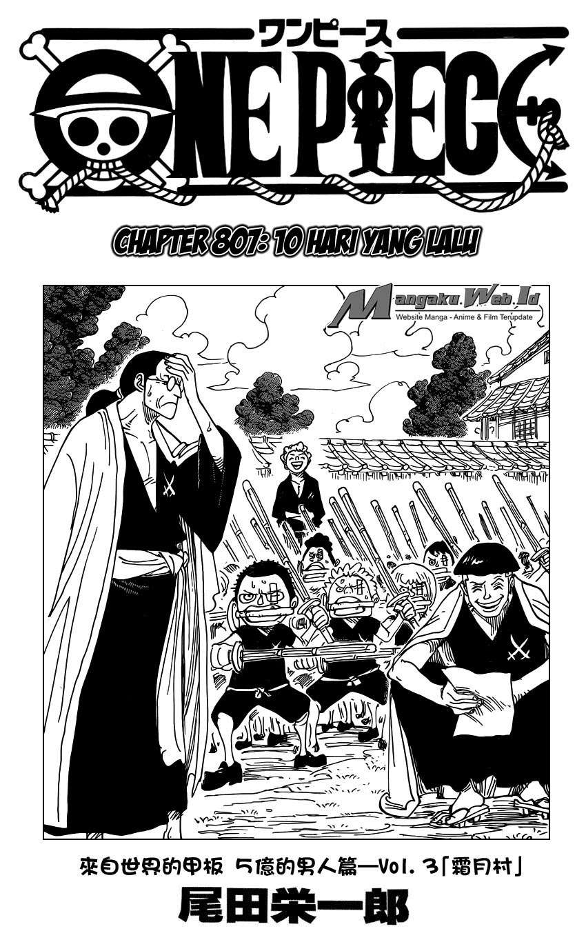 Manga One Piece Chapter 807 gambar 2