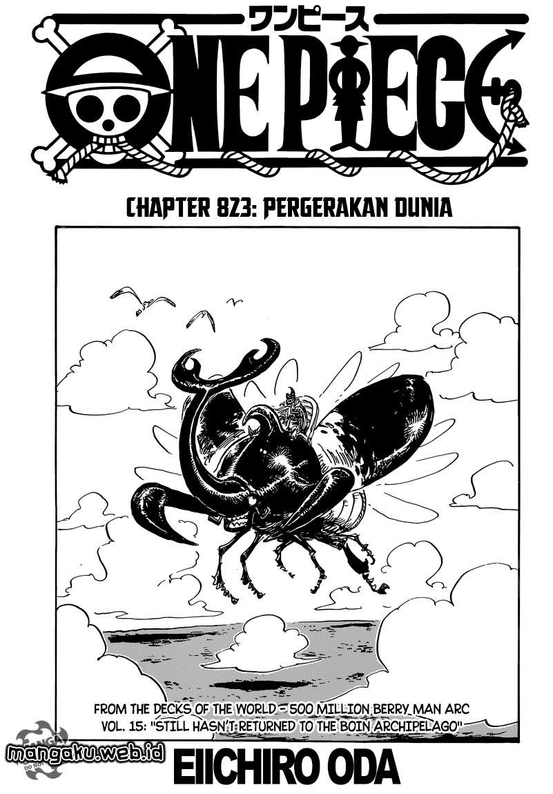 Manga One Piece Chapter 823 gambar 2