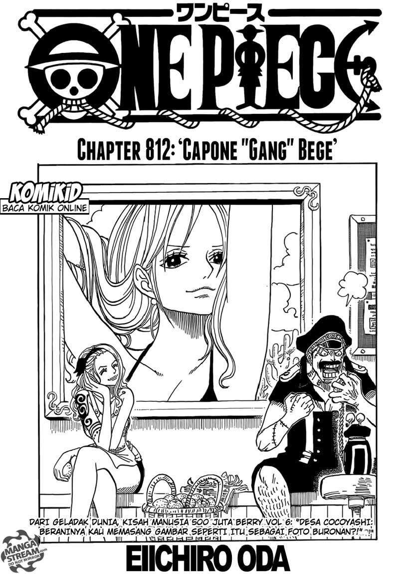 Manga One Piece Chapter 812 gambar 2