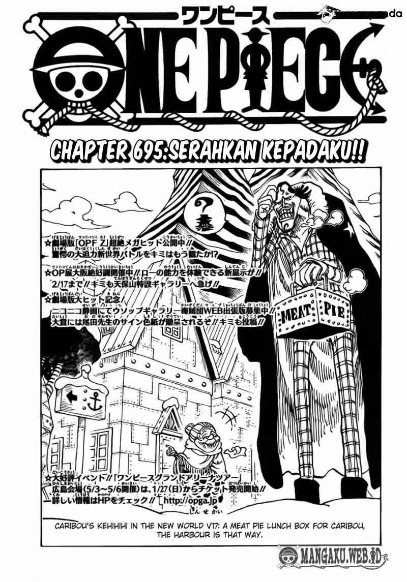 Manga One Piece Chapter 695 gambar 2