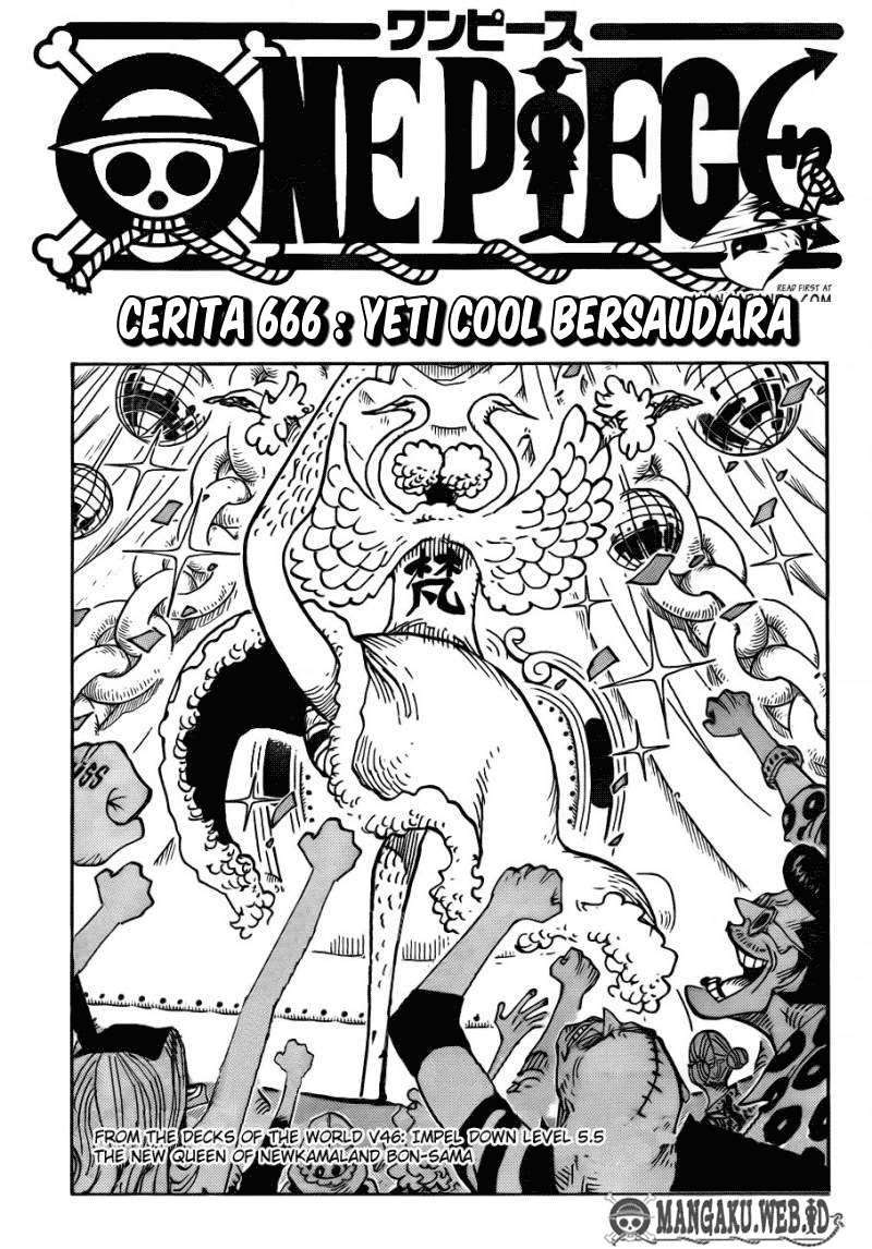 Manga One Piece Chapter 666 gambar 2