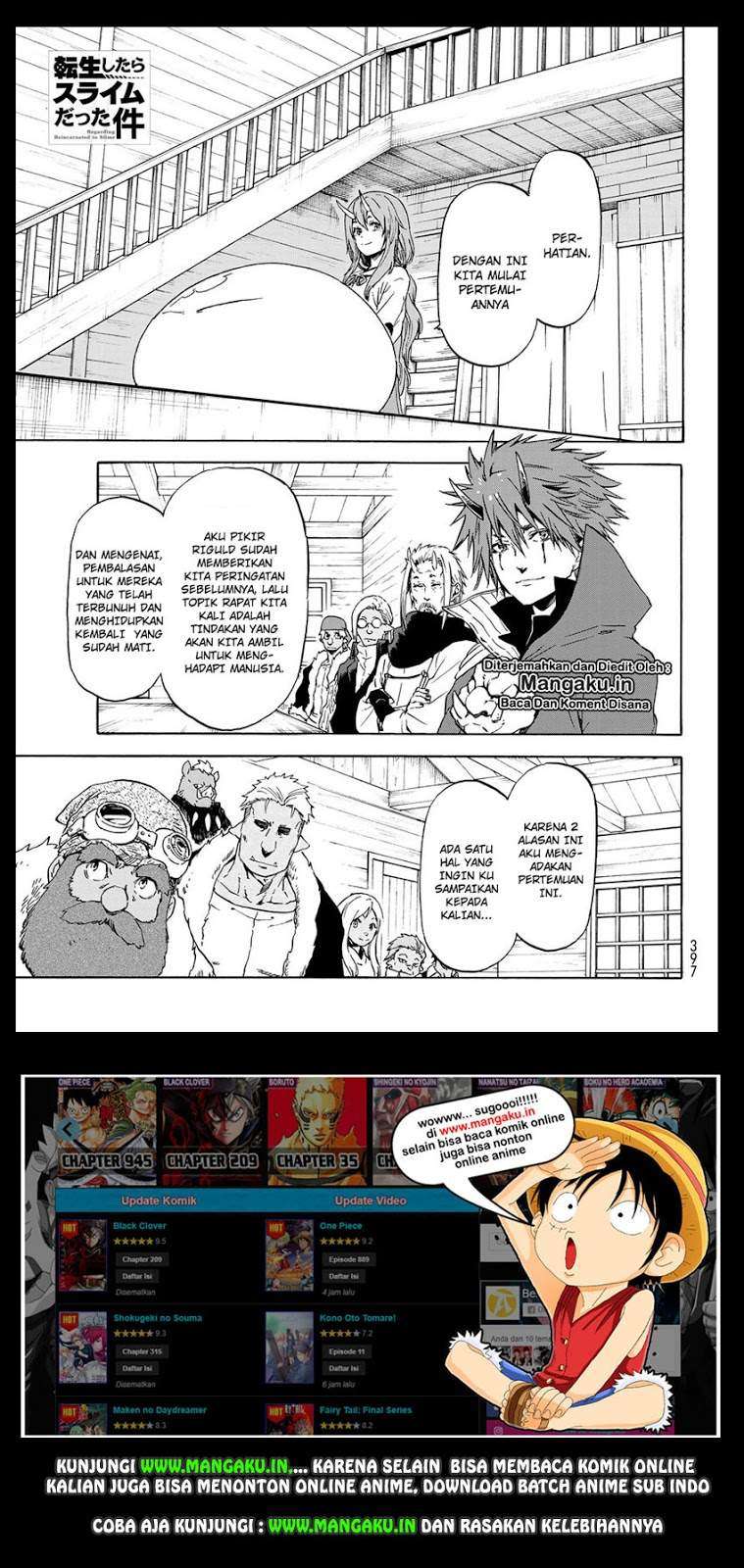 Manga Tensei Shitara Slime Datta Ken Chapter 62 gambar 2