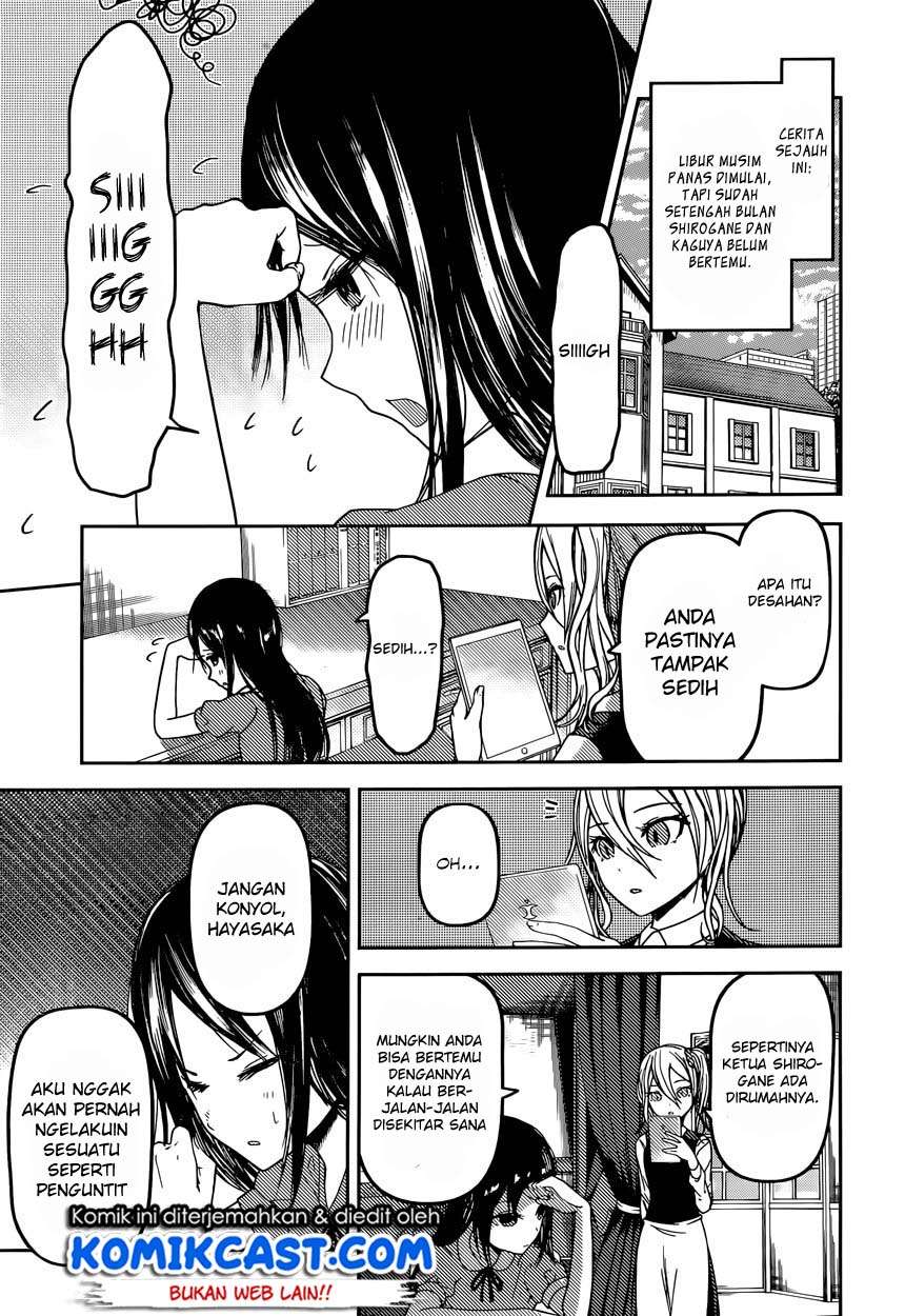 Manga Kaguya-sama wa Kokurasetai – Tensai-tachi no Renai Zunousen Chapter 42 gambar 2