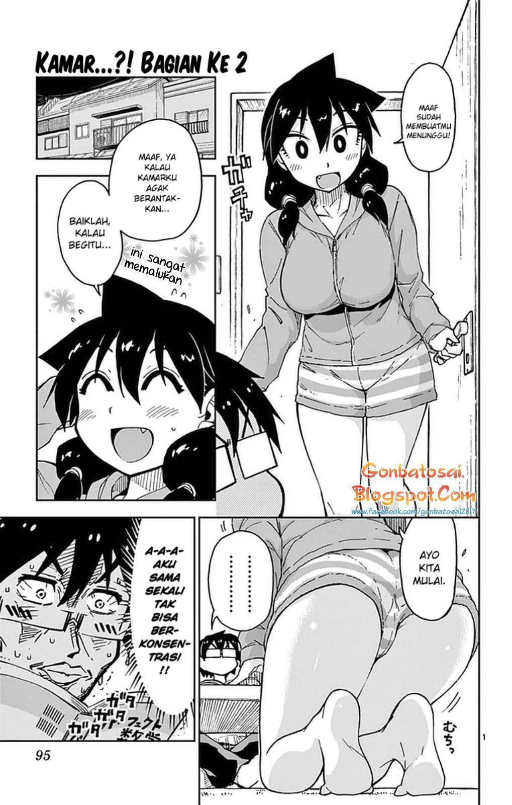 Manga Amano Megumi wa Sukidarake! Chapter 45 gambar 2
