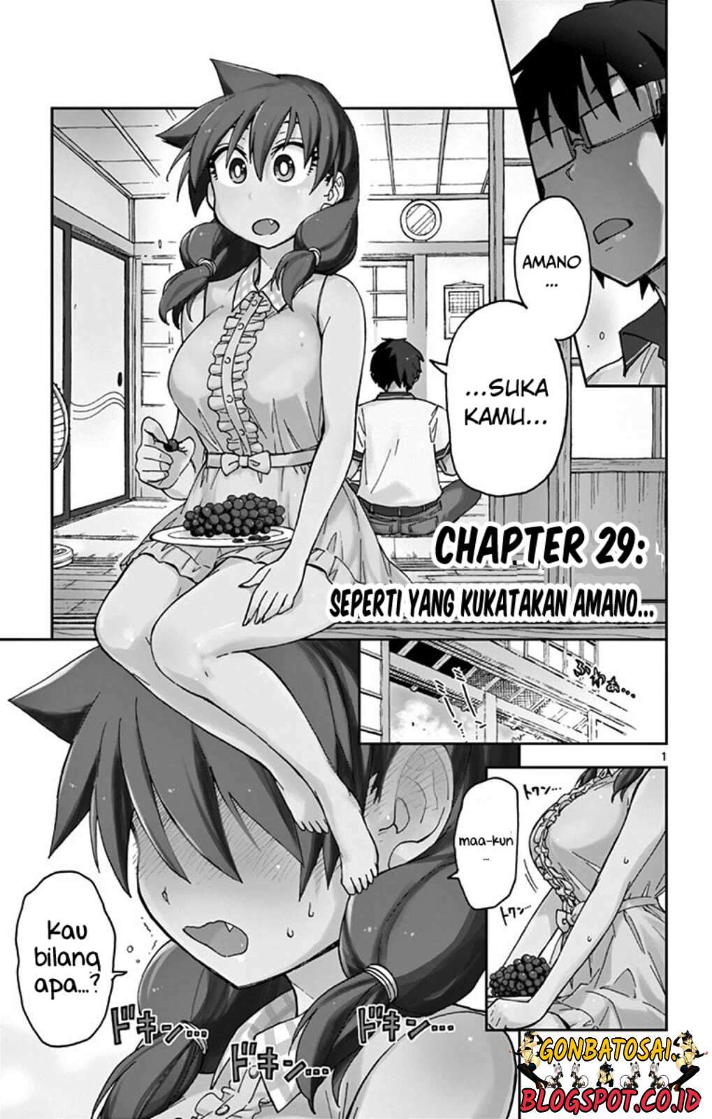 Manga Amano Megumi wa Sukidarake! Chapter 27 gambar 2