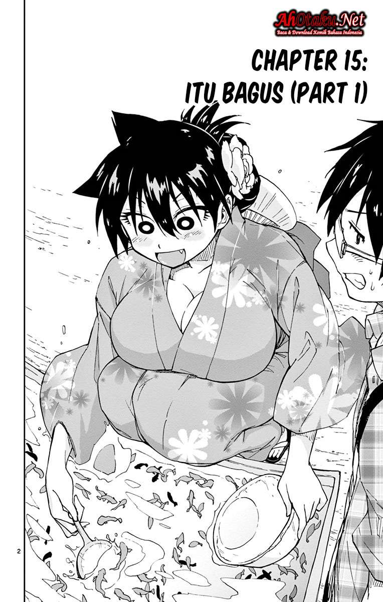 Manga Amano Megumi wa Sukidarake! Chapter 15 gambar 2