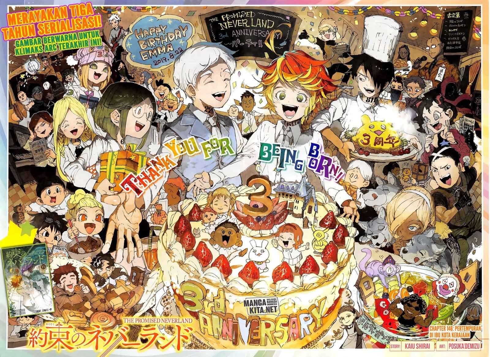 Manga The Promised Neverland Chapter 146 gambar 2