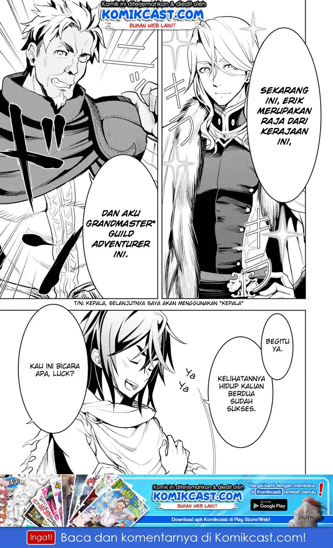 Manga Koko wa Ore ni Makasete Saki ni Ike to Itte kara 10 Nen ga Tattara Densetsu ni Natteita Chapter 1.7 gambar 2