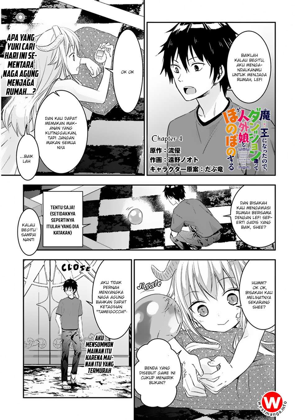 Manga Maou ni Natte node – Dungeon Tsukutte Jingai Musume to Honobono suru Chapter 4.1 gambar 2