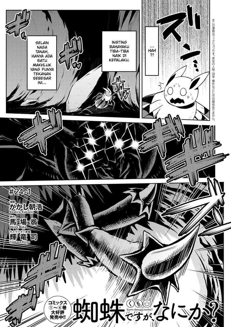 Manga Kumo desu ga, Nani ka? Chapter 24.1 gambar 2