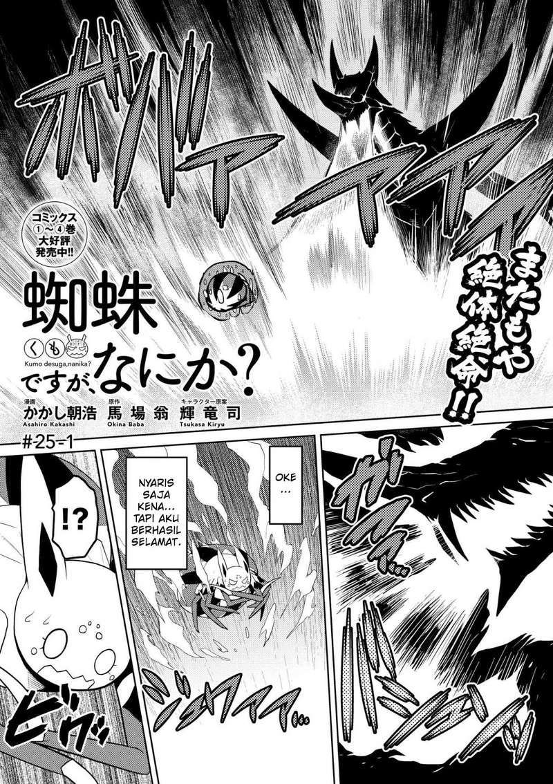 Manga Kumo desu ga, Nani ka? Chapter 25.1 gambar 2