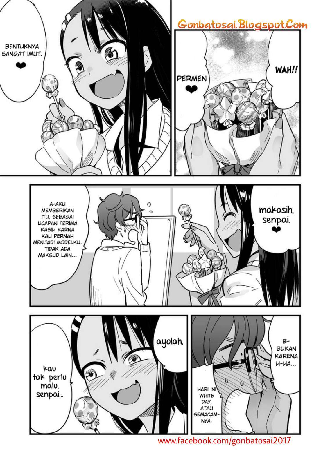 Manga Ijiranaide, Nagatoro-san Chapter 10.2 gambar 2
