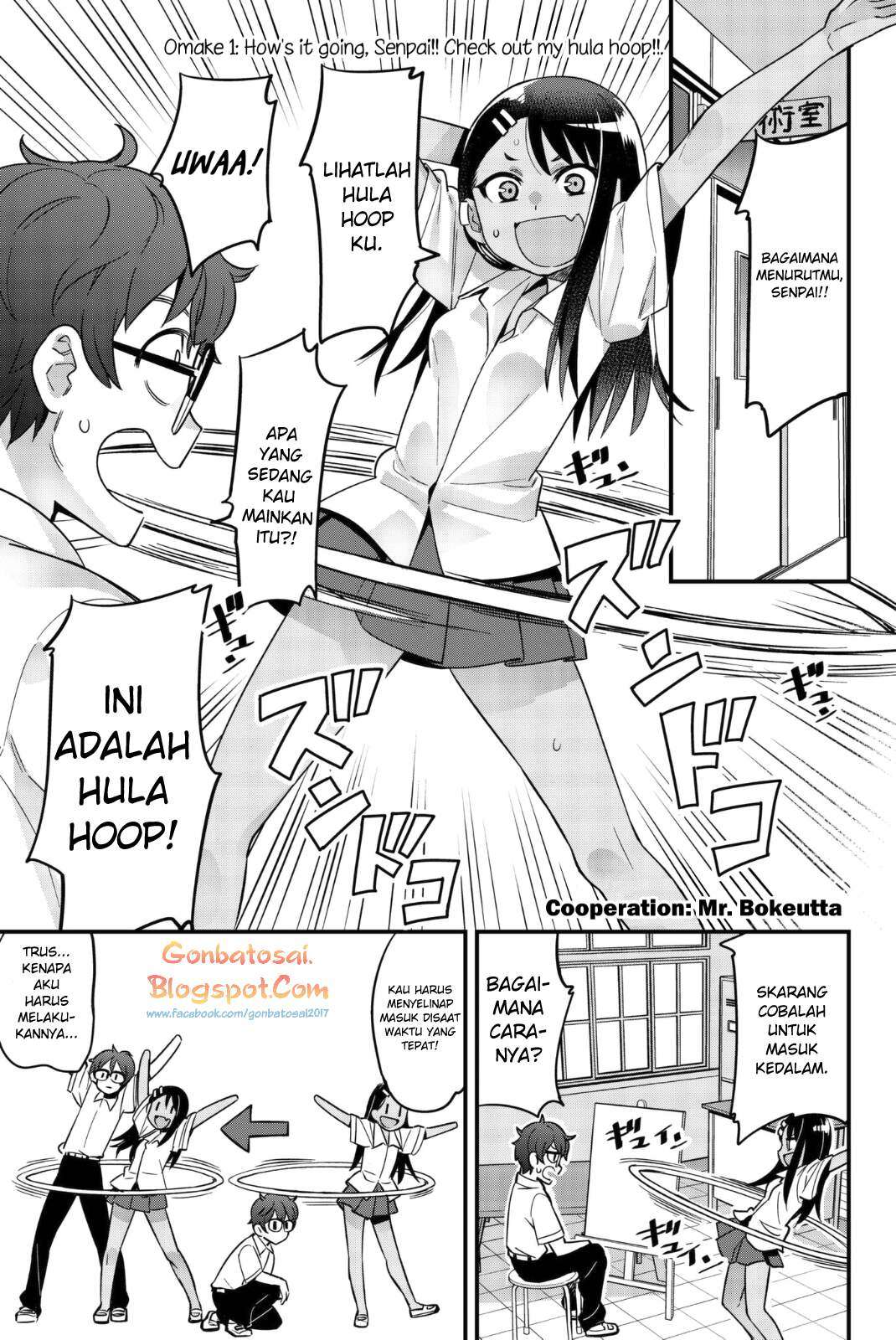 Manga Ijiranaide, Nagatoro-san Chapter 23.5 gambar 2