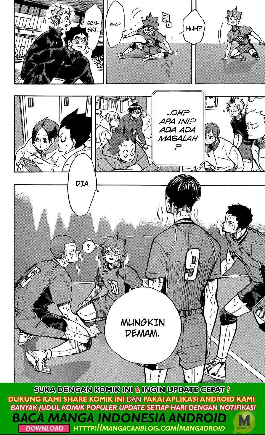 Manga Haikyuu!! Chapter 365 gambar 2