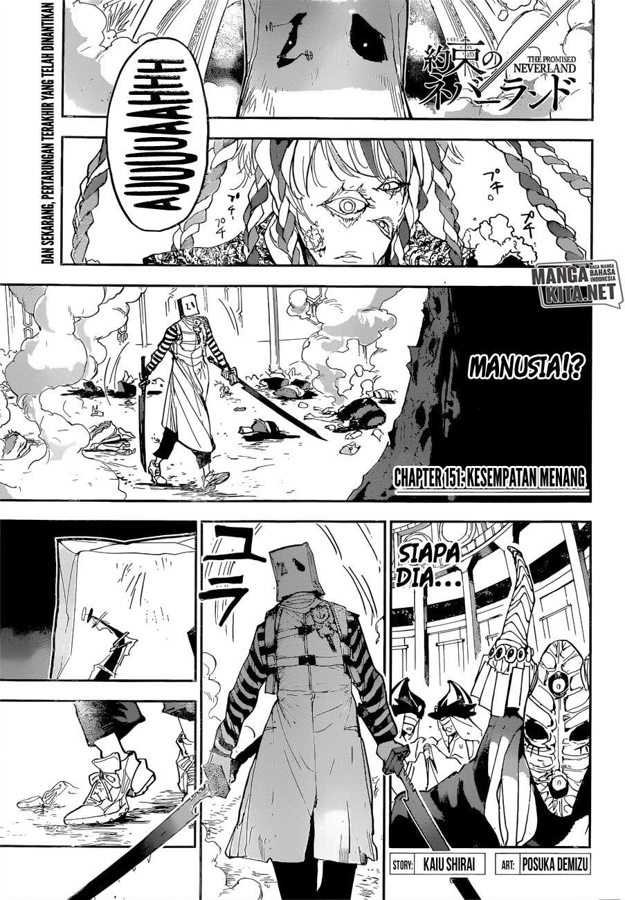 Manga The Promised Neverland Chapter 151 gambar 2