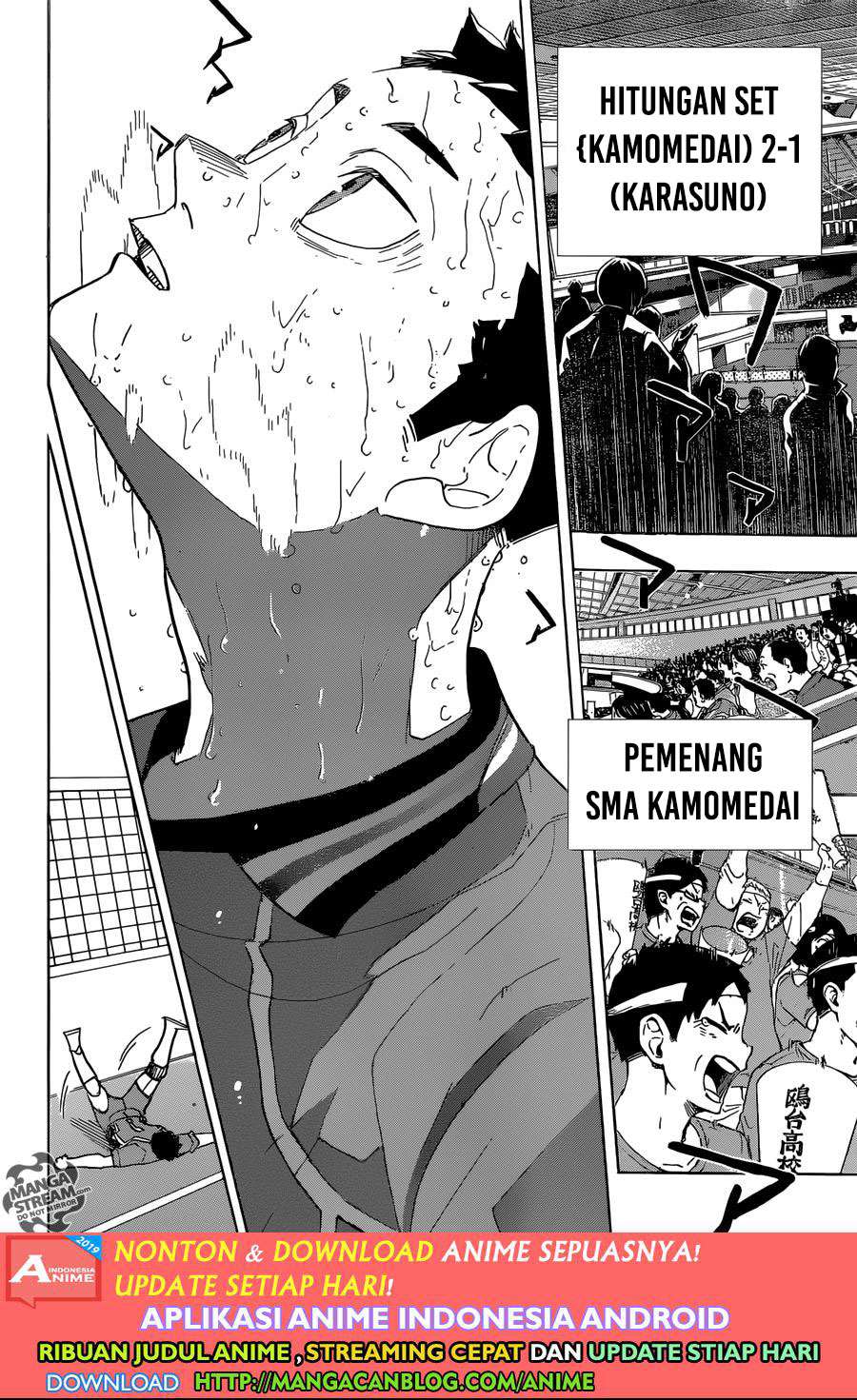 Manga Haikyuu!! Chapter 368 gambar 2