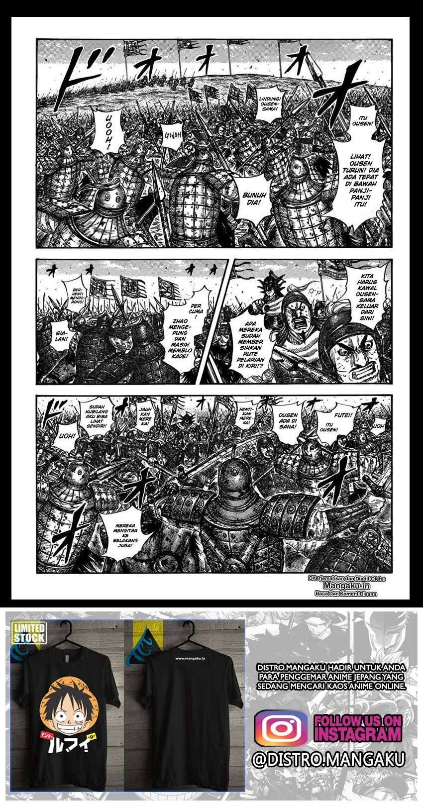 Manga Kingdom Chapter 616 gambar 2